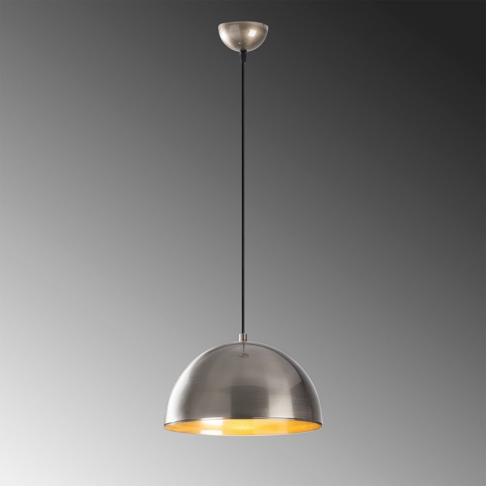 Suspension Berceste 231-S, argenté, métal, Ø 30 cm