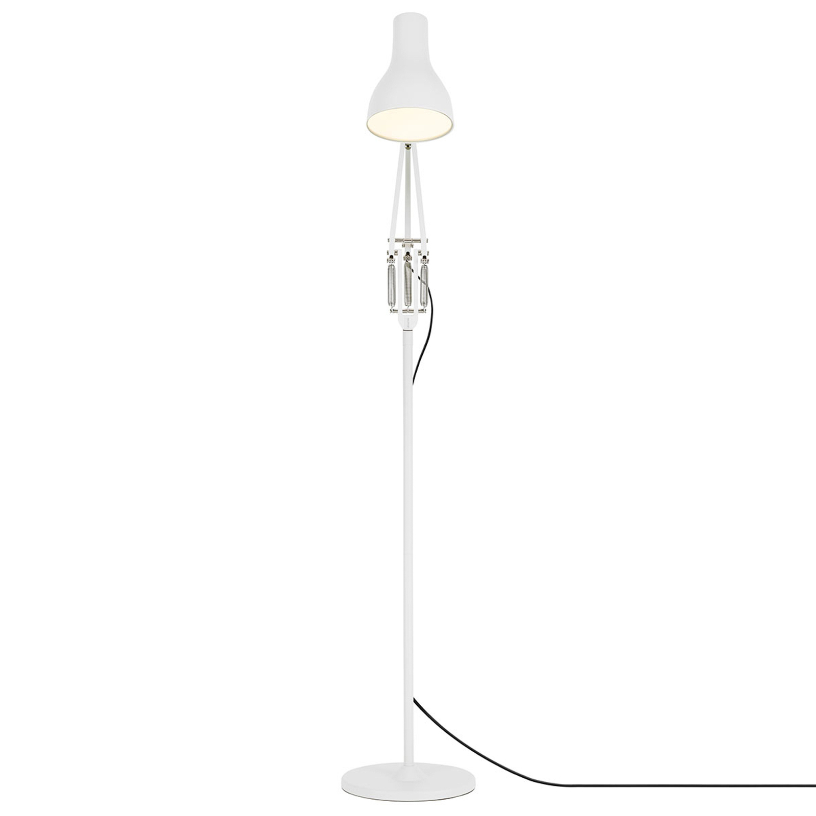 Anglepoise Type 75 stojaca lampa alpská biela