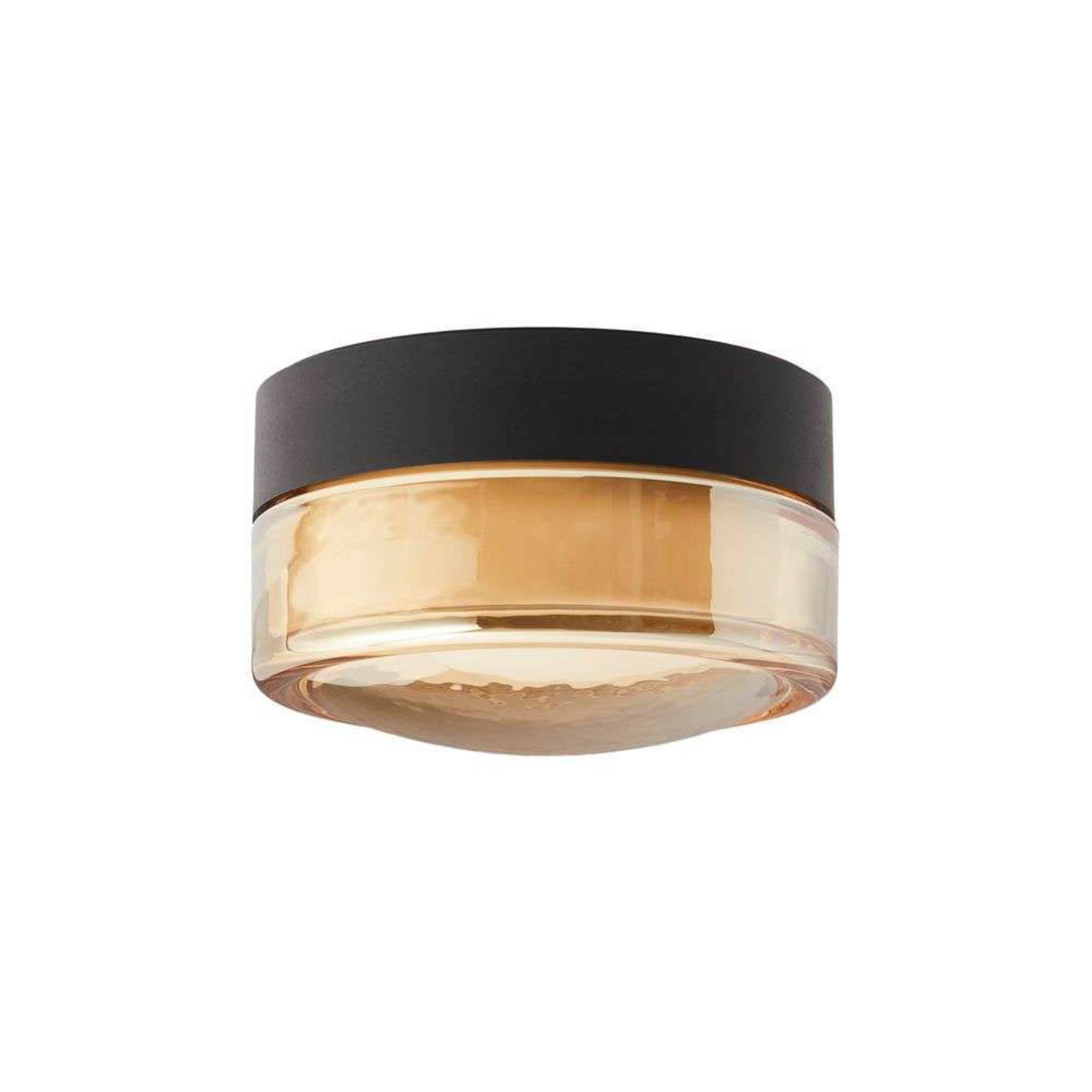 LOOM DESIGN LED-Deckenleuchte Otto Convex, amber,  IP65 