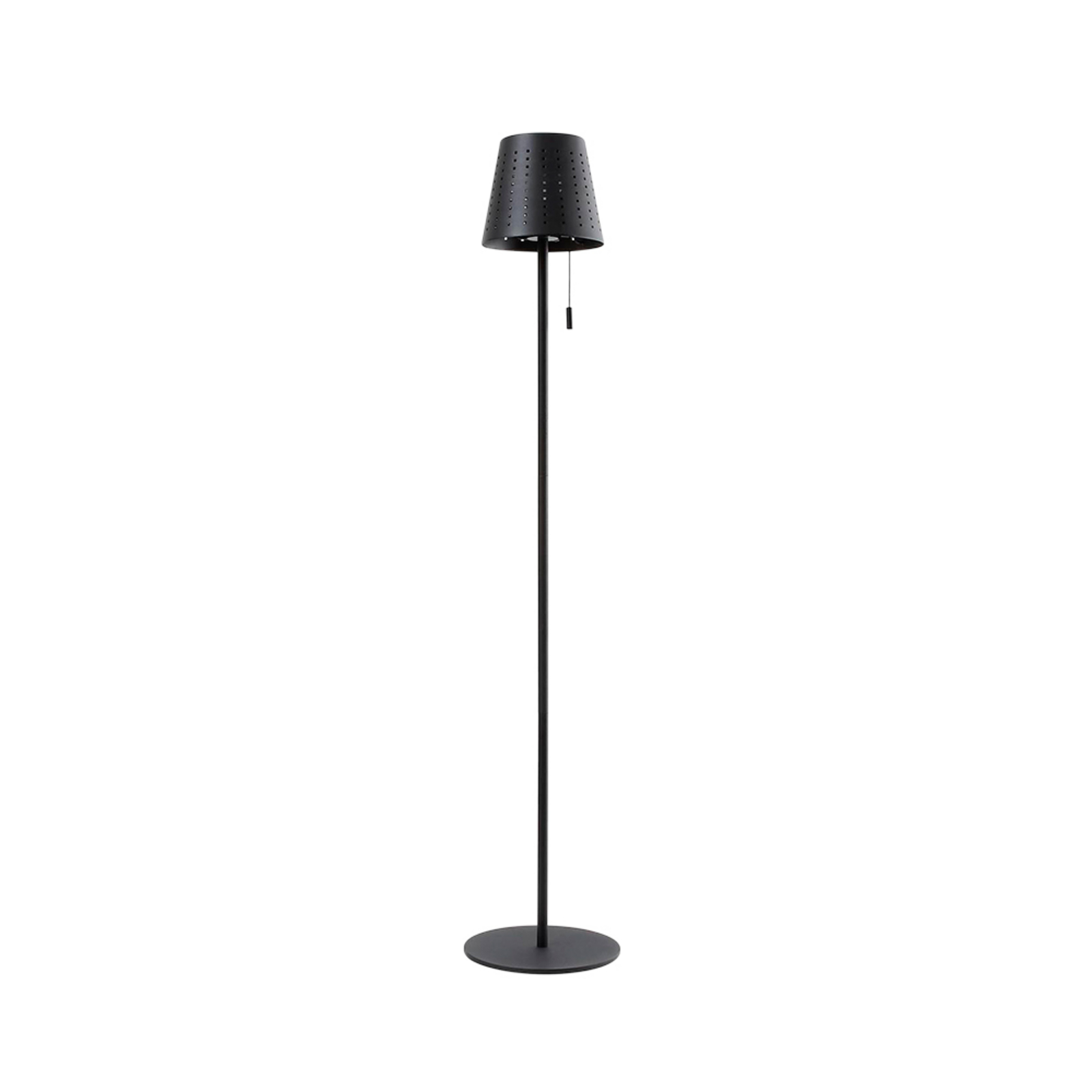 Hilario Přenosné Solární článek Stojací lampa Dim. Černá - Lindby