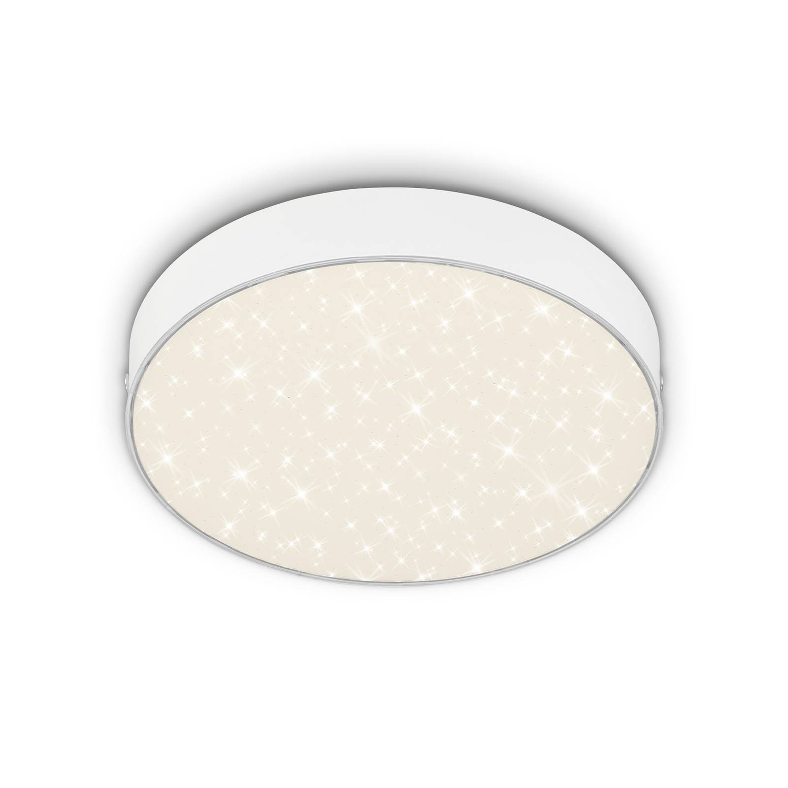 Plafonnier LED Flame Star Ø 21,2 cm blanc