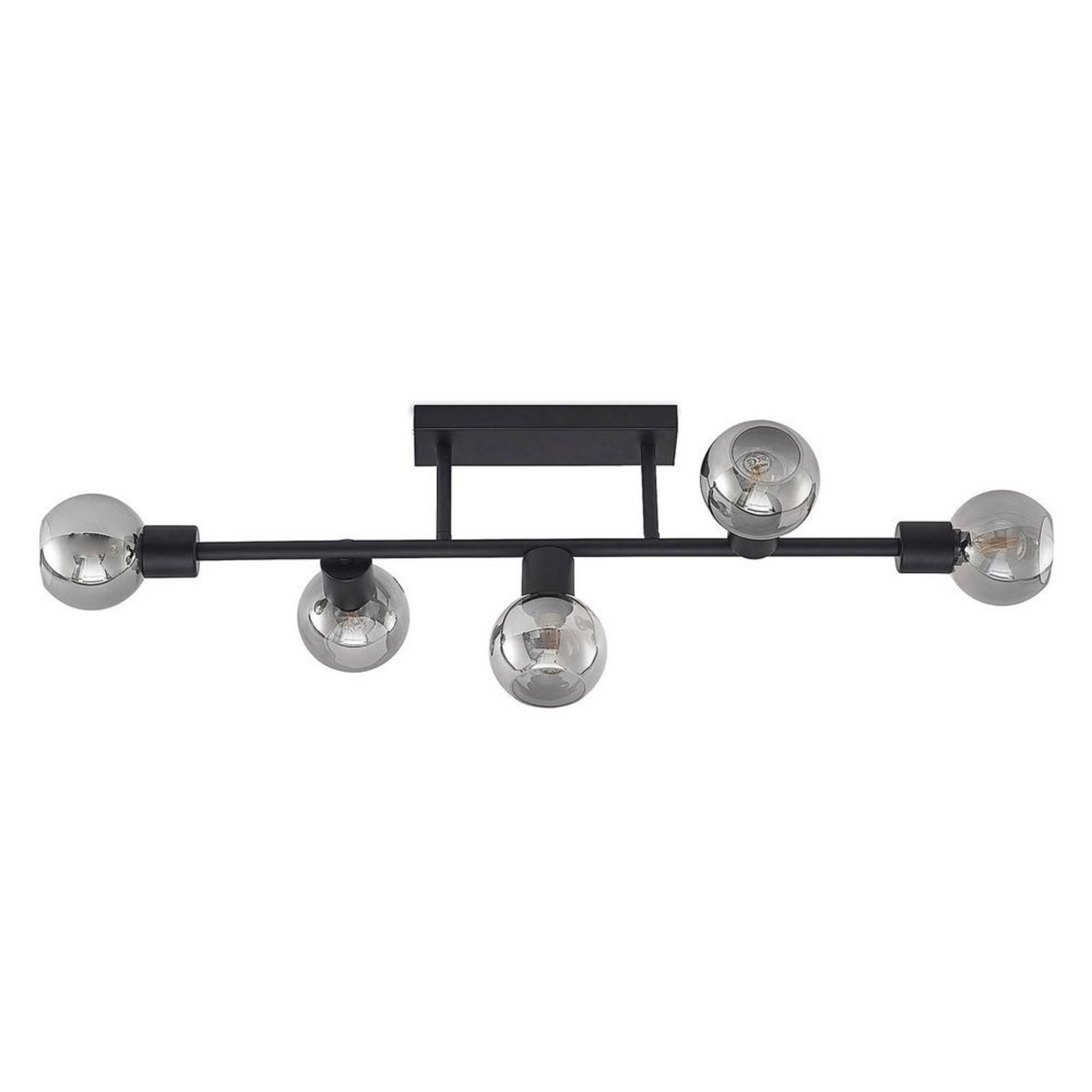 Biscala 5 Loftlampe Black/Smoke - Lindby