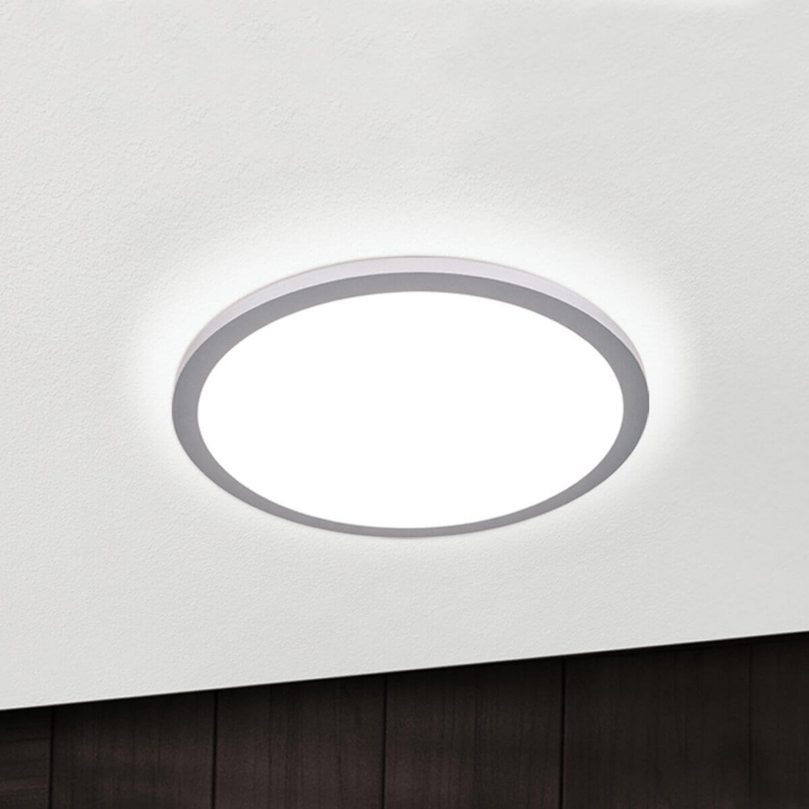 ORION Plafonieră LED Aria culoare titan dimabilă - 40cm - Camera de zi / sufragerie - modern - titan satinat - Metal