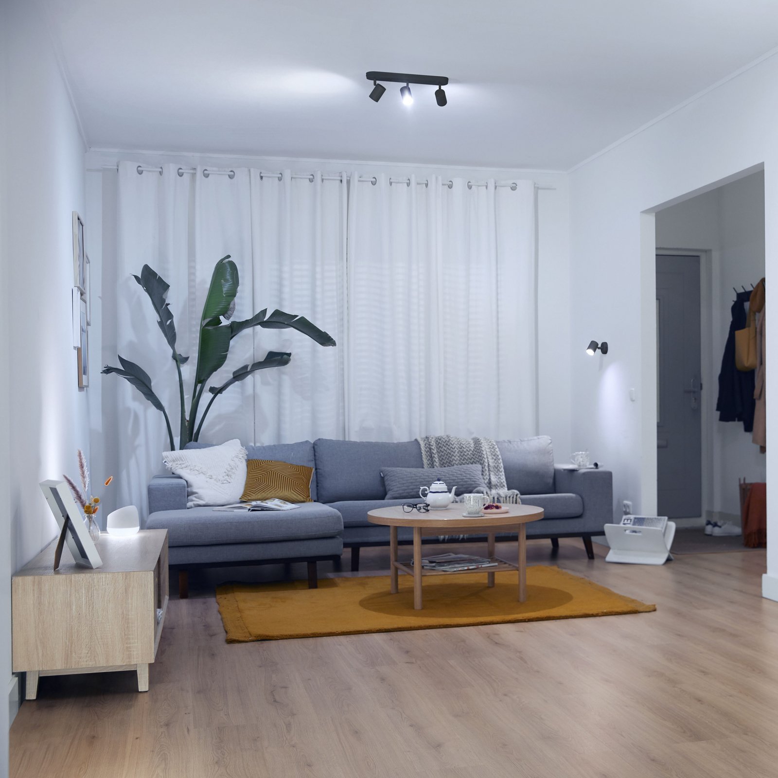 Imageo 3 Deckenleuchte RGB Black - WiZ