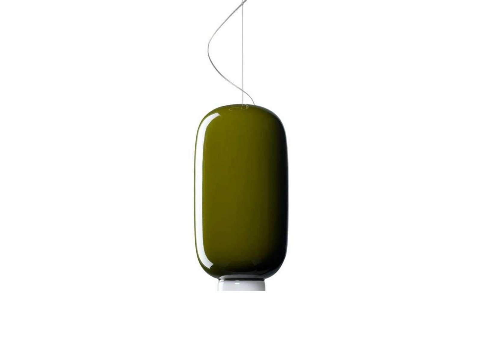 Chouchin 2 Lampada LED a Sospensione Dimmerabile Green - Foscarini