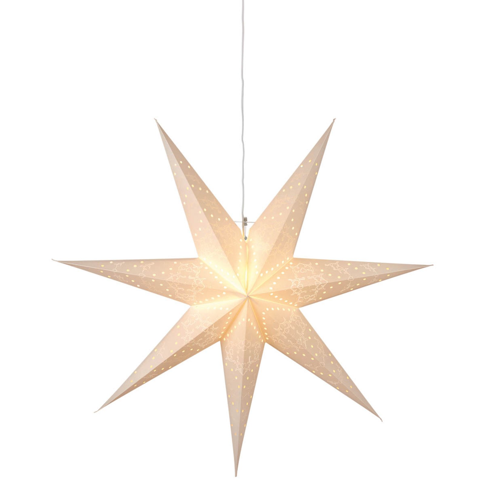 Estrella decorativa Sensy Star con siete puntas