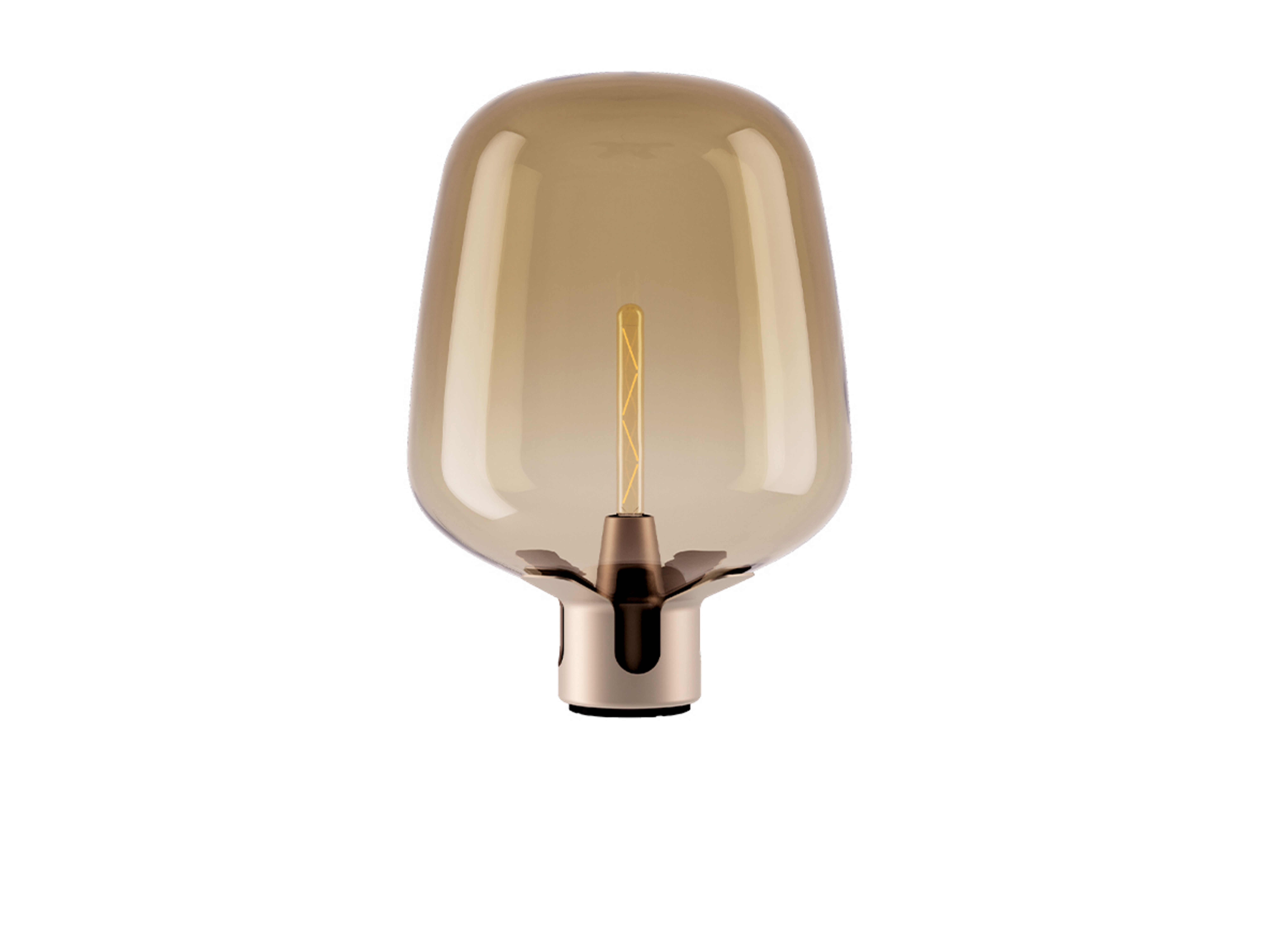 Flar Lampe de Table Large Golden/Honey - Lodes