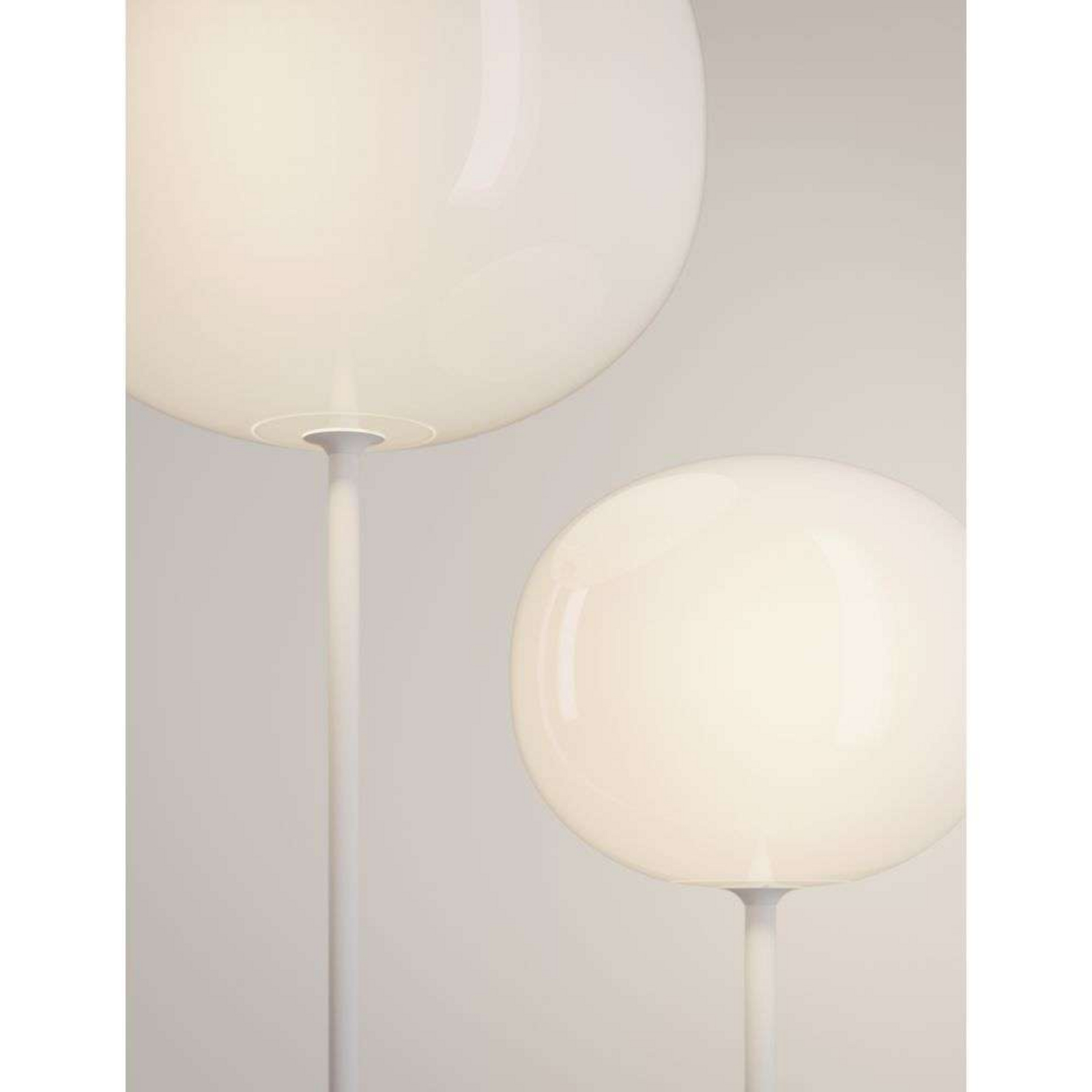 Volum 29 Stojací Lampa Long Glossy Bílá - Lodes