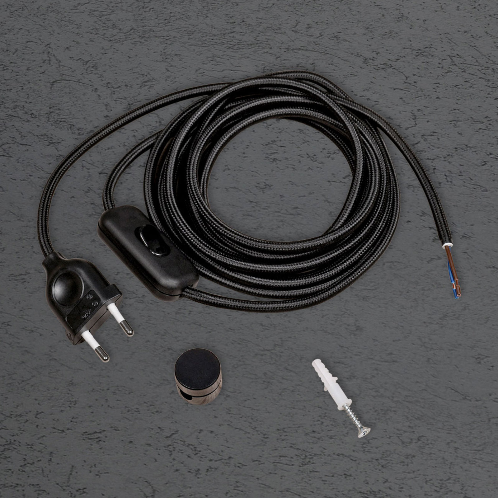 Escale Plug and Play kábel, čierny