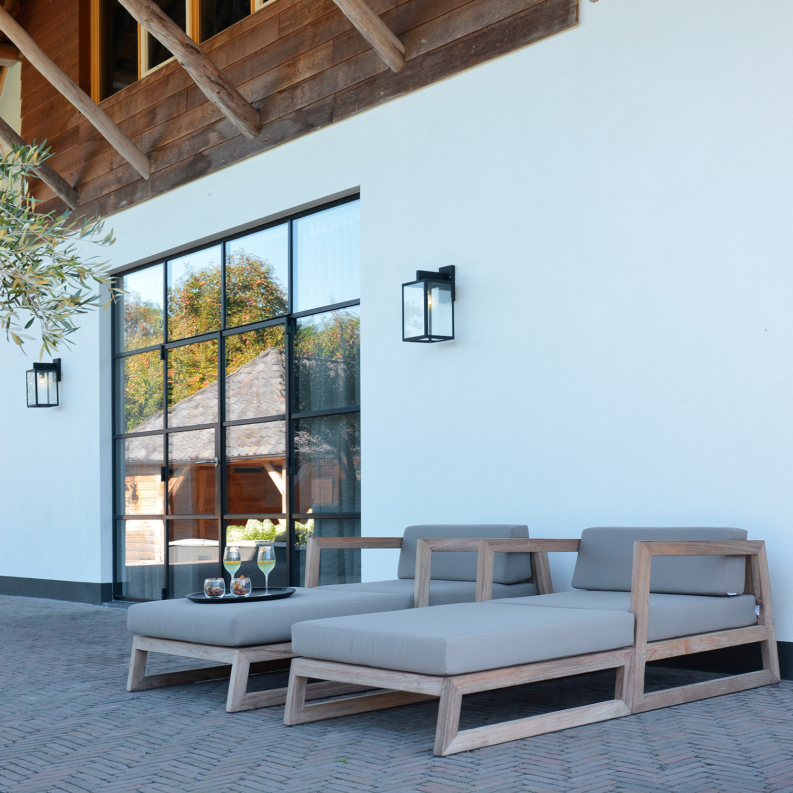 Außenwandleuchte Hampton | Lampenwelt.at