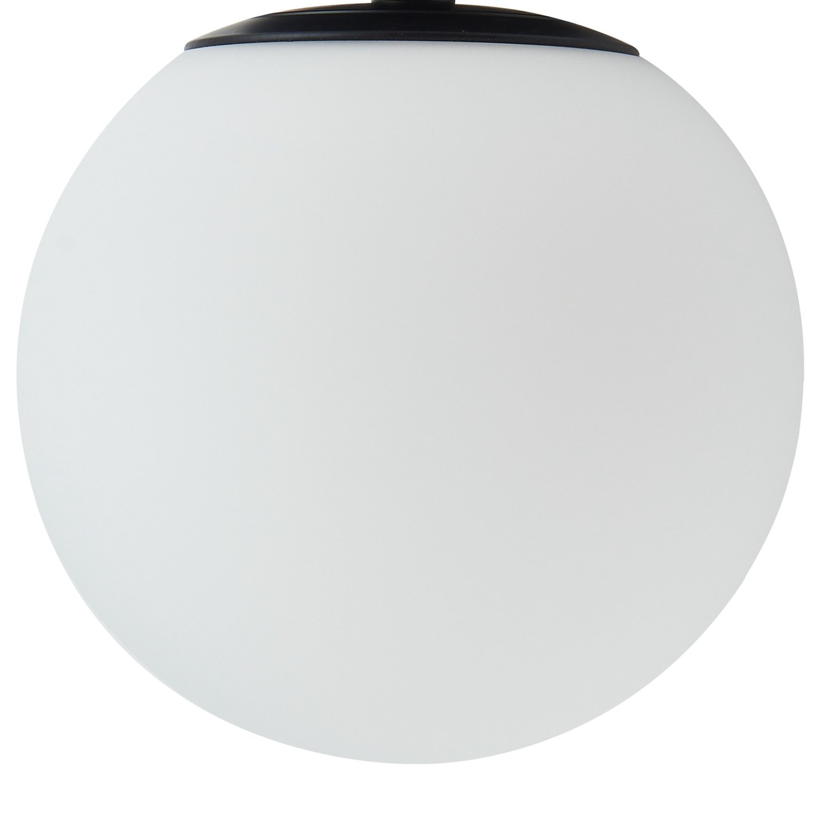 Bidolo Plafonnier IP44 Noir - Lucande