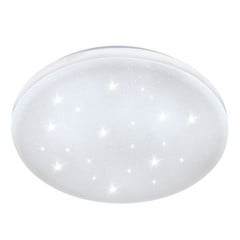 Plafoniera LED Frania-S effetto cristallo Ø28 cm