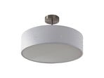 Umma Candeeiro de Tecto H30 White/Satin Nickel - Lindby