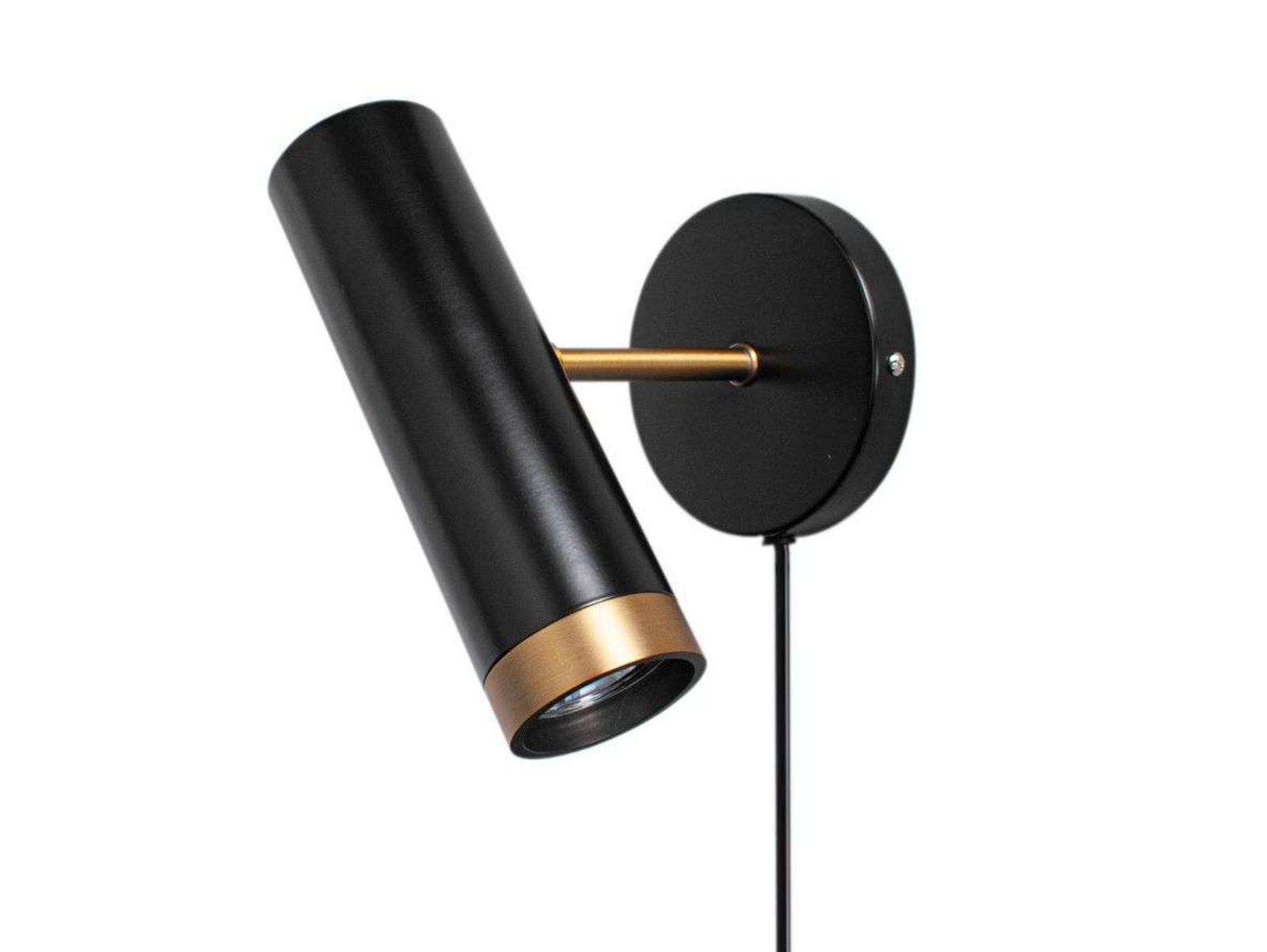 Puls Wall Lamp Black/Brass - By Rydéns