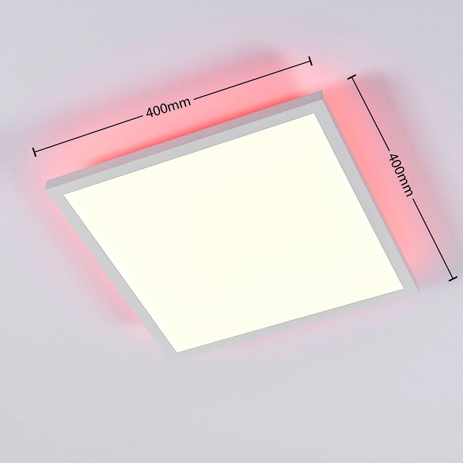 Panel LED Brenda CCT, mando a distancia, 40x40 cm