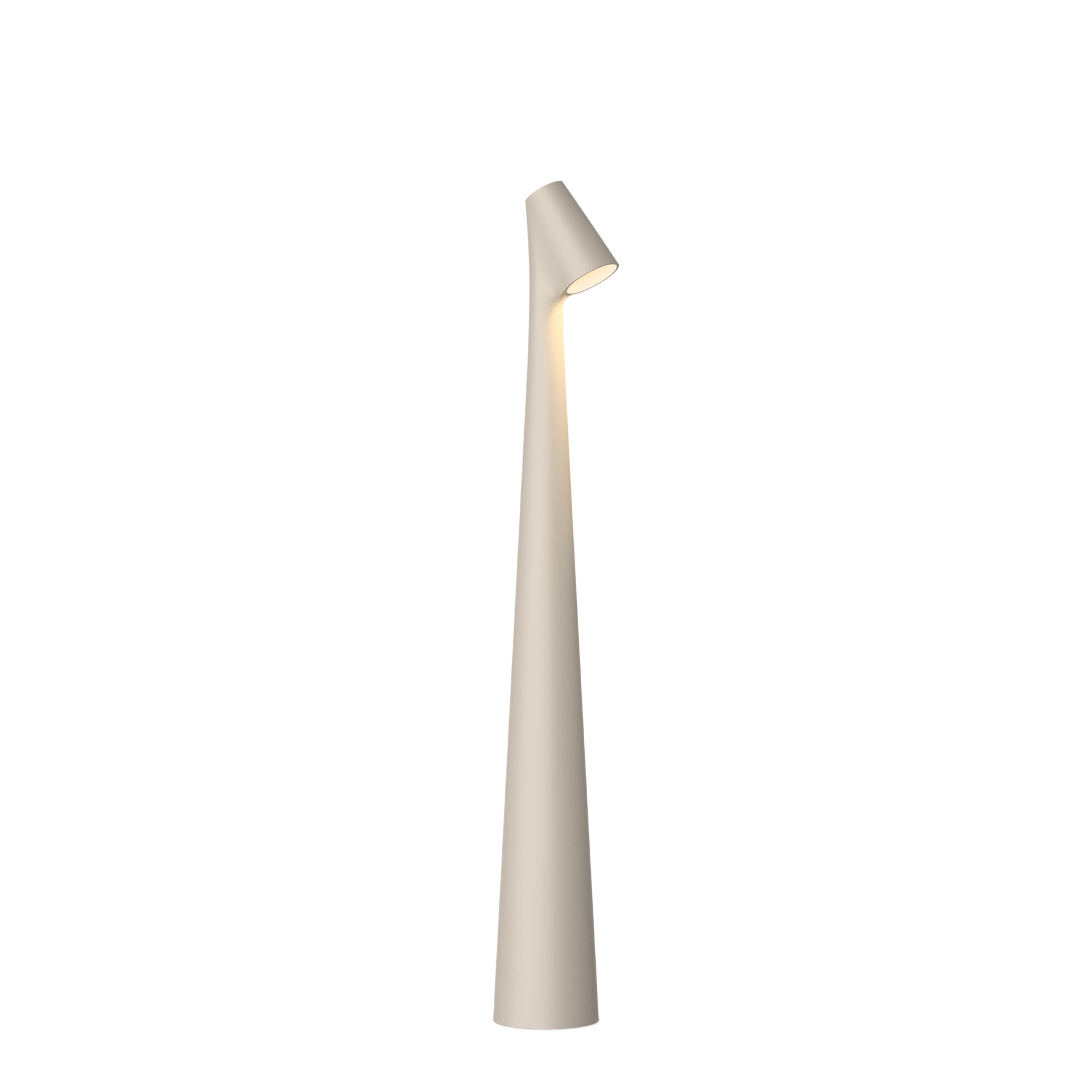 Africa Portable, light beige, height 40 cm, LED, rechargeable battery - Vibia