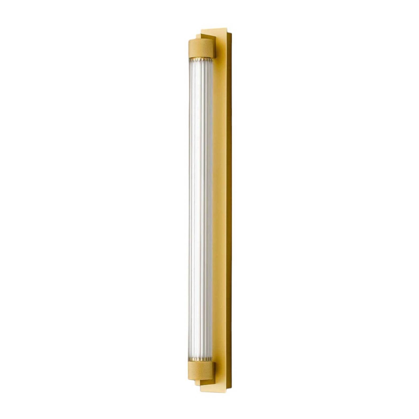 OLEV LED-Wandlampe CHARMER, gold, Metall/Glas, 2.700 K, IP44