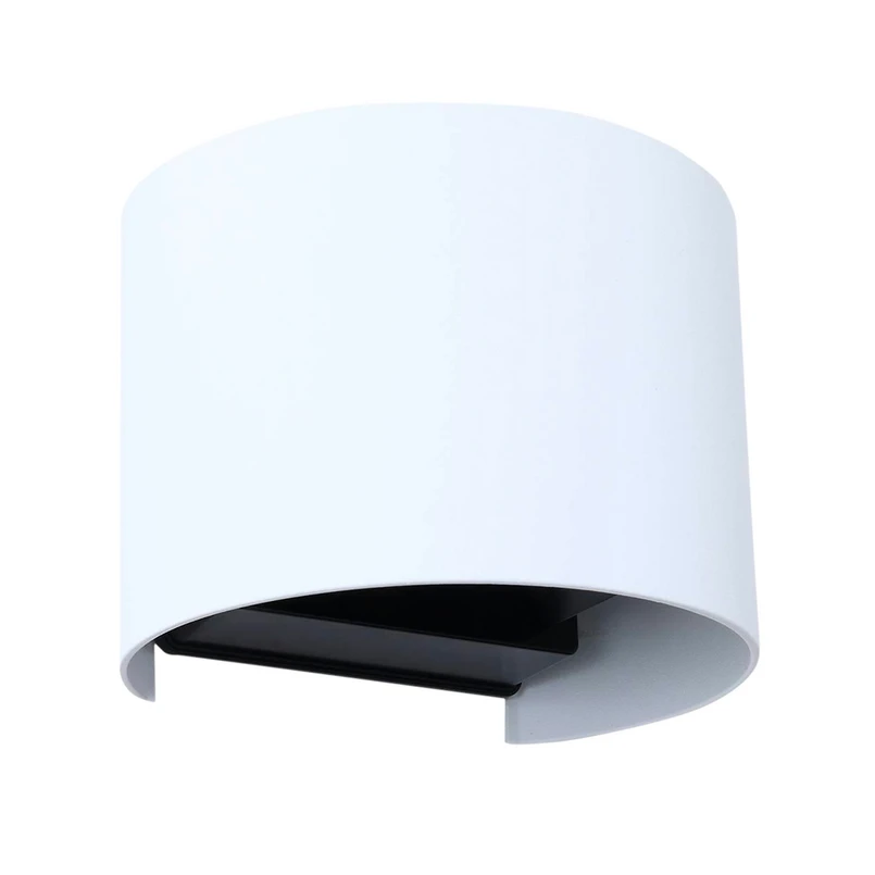 Lindby - Dara Round LED Smart Utomhus Vägglampa Vit