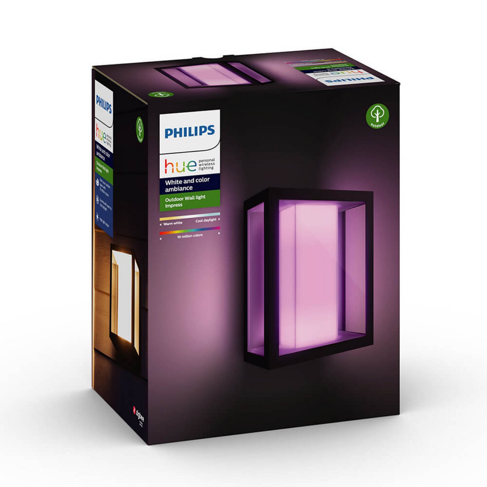 Impress Hue Aplica de Exterior Large White/Color Amb. - Philips Hue