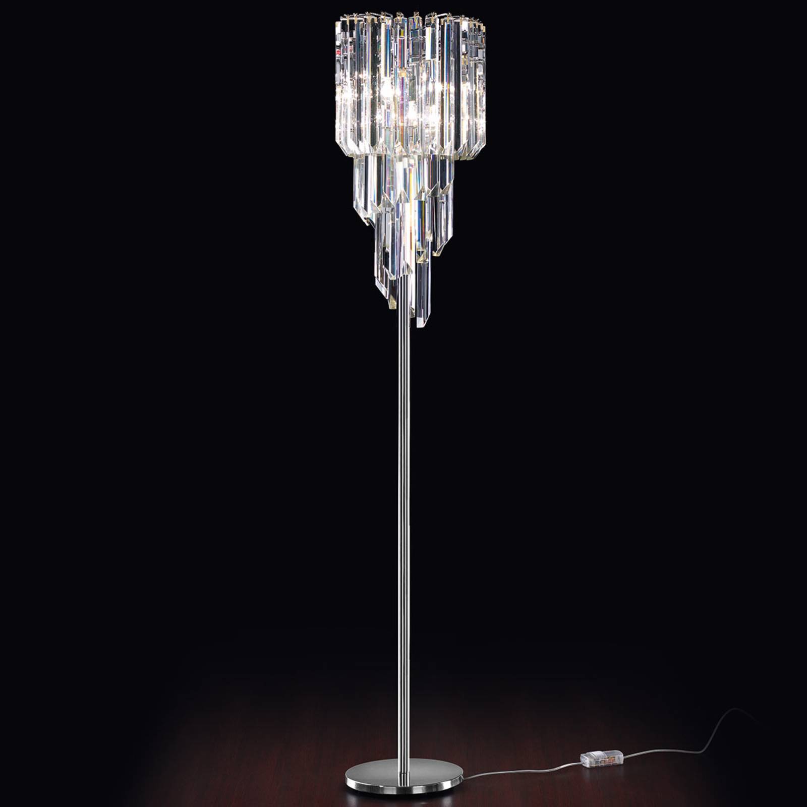 CRISTALLI - vloerlamp met prachtig Muranoglas
