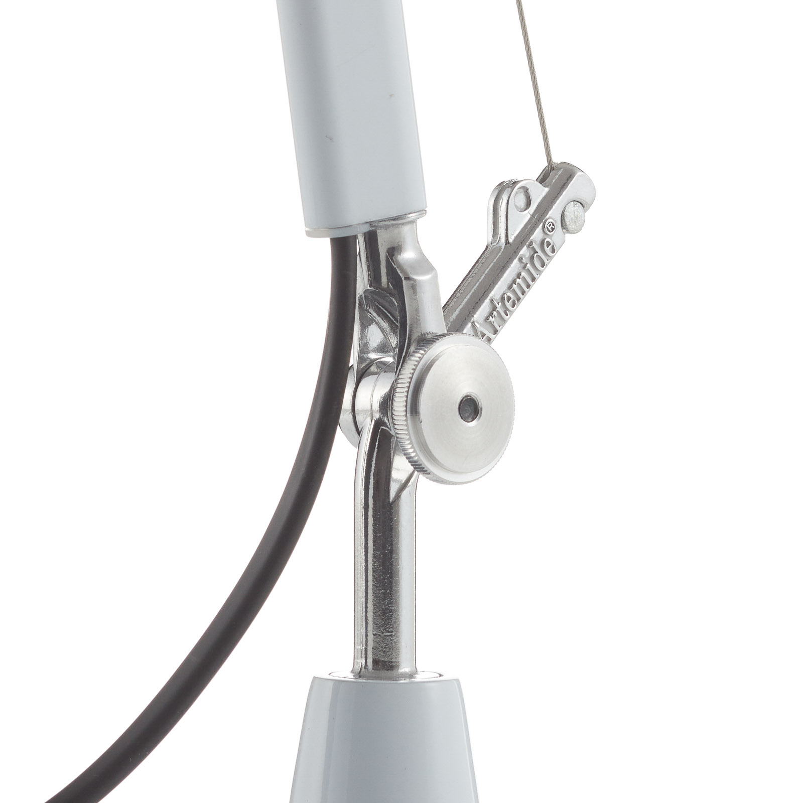 Tolomeo Micro designer table lamp, white