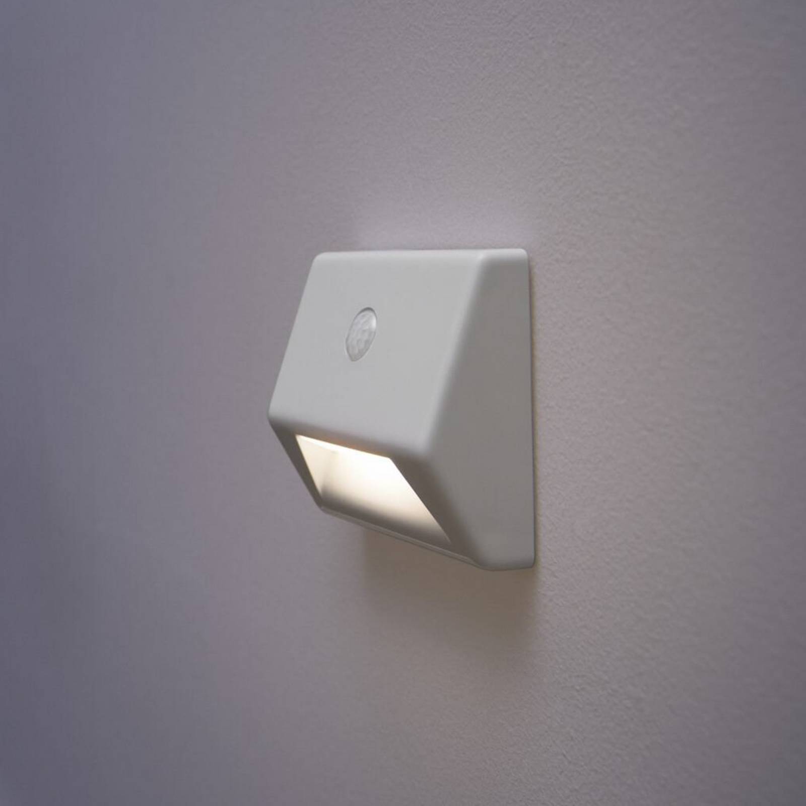 OSRAM Lampka nocna LED NIGHTLUX HALL biała Czujnik Bateria IP54