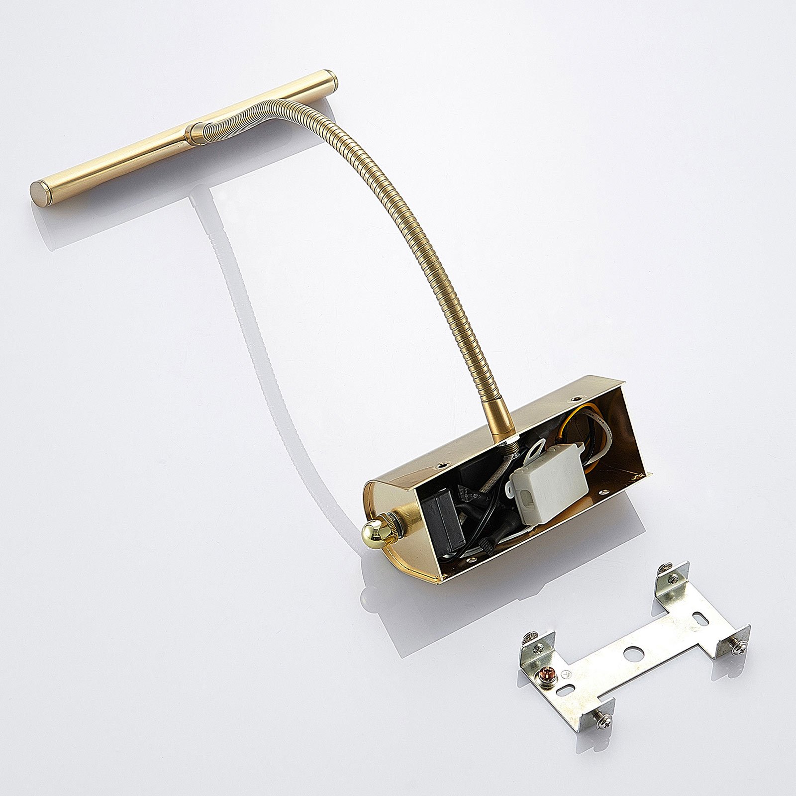 Rakel LED Aplique de Pared Brass - Lindby