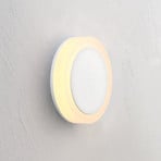 Lampa LED încastrabilă în tavan Bopp One, albă, Ø 9 cm