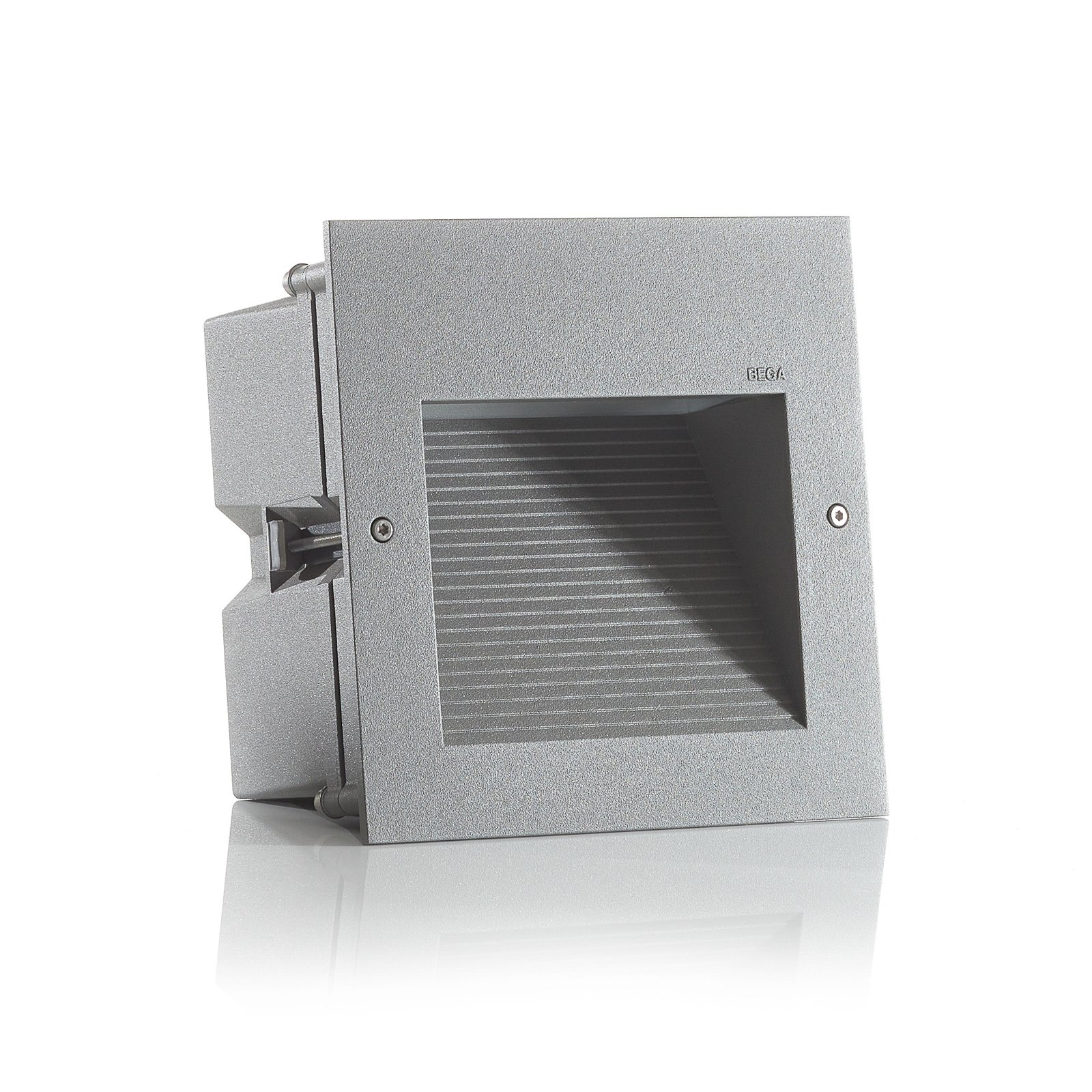 BEGA 24202 LED recessed wall light, 3,000K