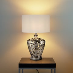 Stolní lampa Network Large oválné stínidlo textil
