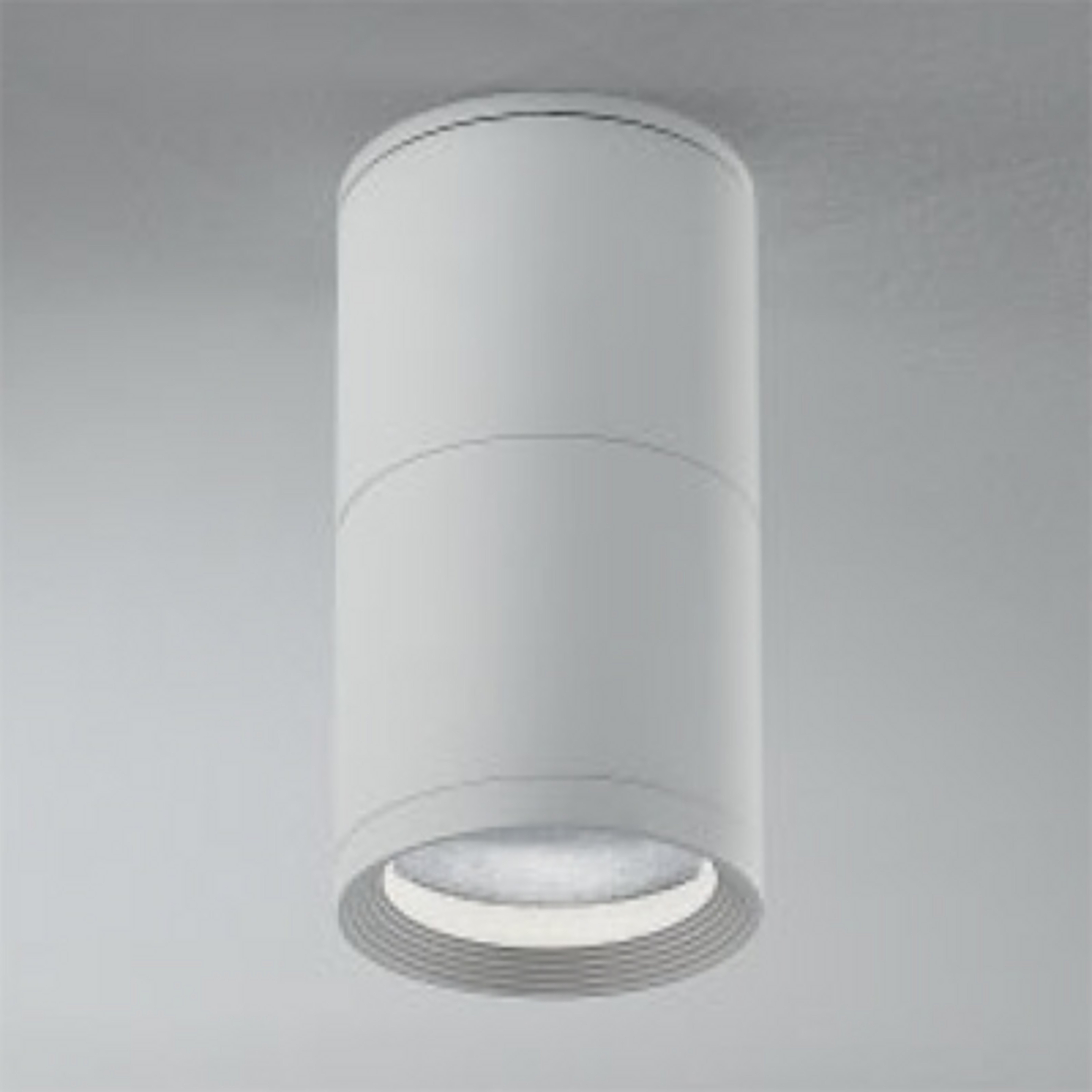 Egger DLS downlight CL 15, blanco, Ø 9 cm, aluminio, IP44