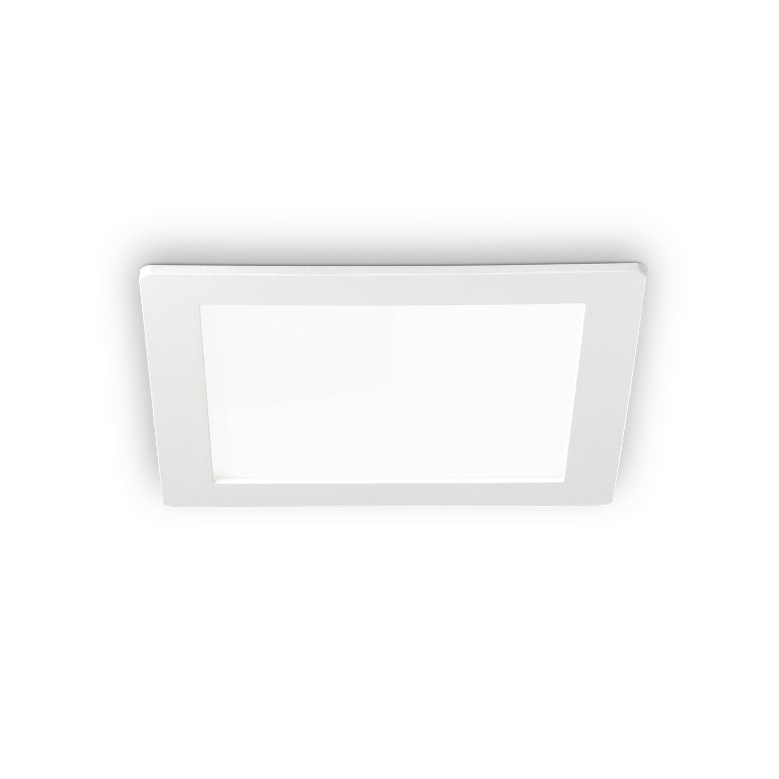 LED-taklampe Groove square 11,8x11,8 cm