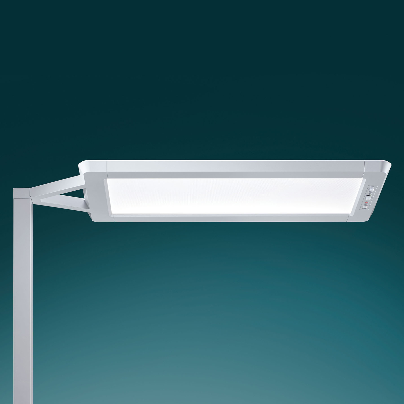 LED-Stehlampe Yara.single 4.000K, BT, PIR 15.000lm