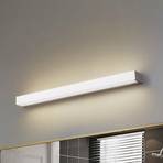 LED bathroom mirror light Philippa, angular, 58cm, aluminium