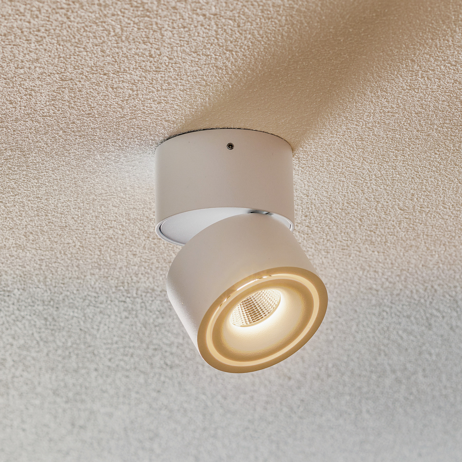 Egger Clippo S spot sufitowy LED, biały