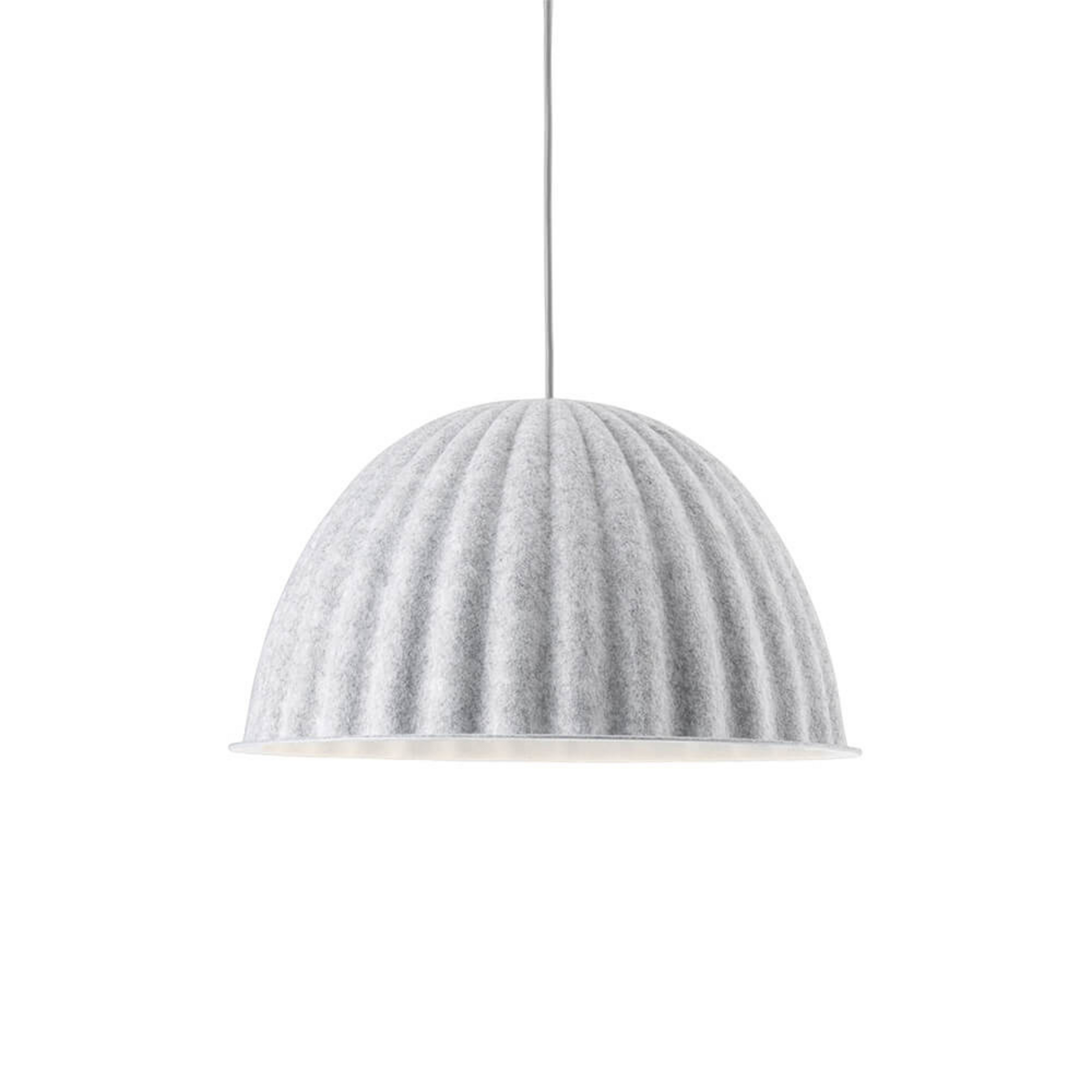Under The Bell Pendelleuchte Ø55 White Melange - Muuto