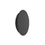 Peetu Round LED Vägglampa Black - Lindby