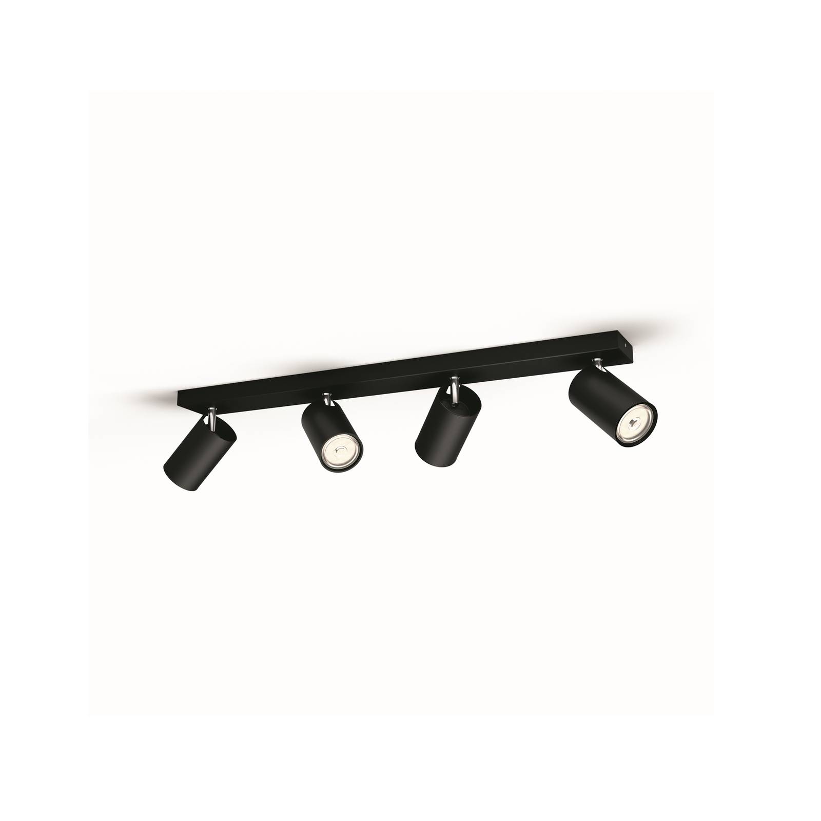 Philips myLiving Kosipo Spot GU10 schwarz 4-fl.