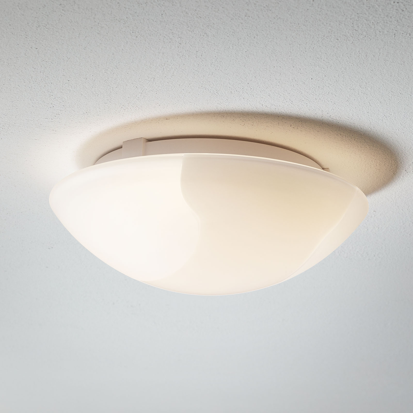 LED-Deckenleuchte Gilbert aus Glas, 32 cm