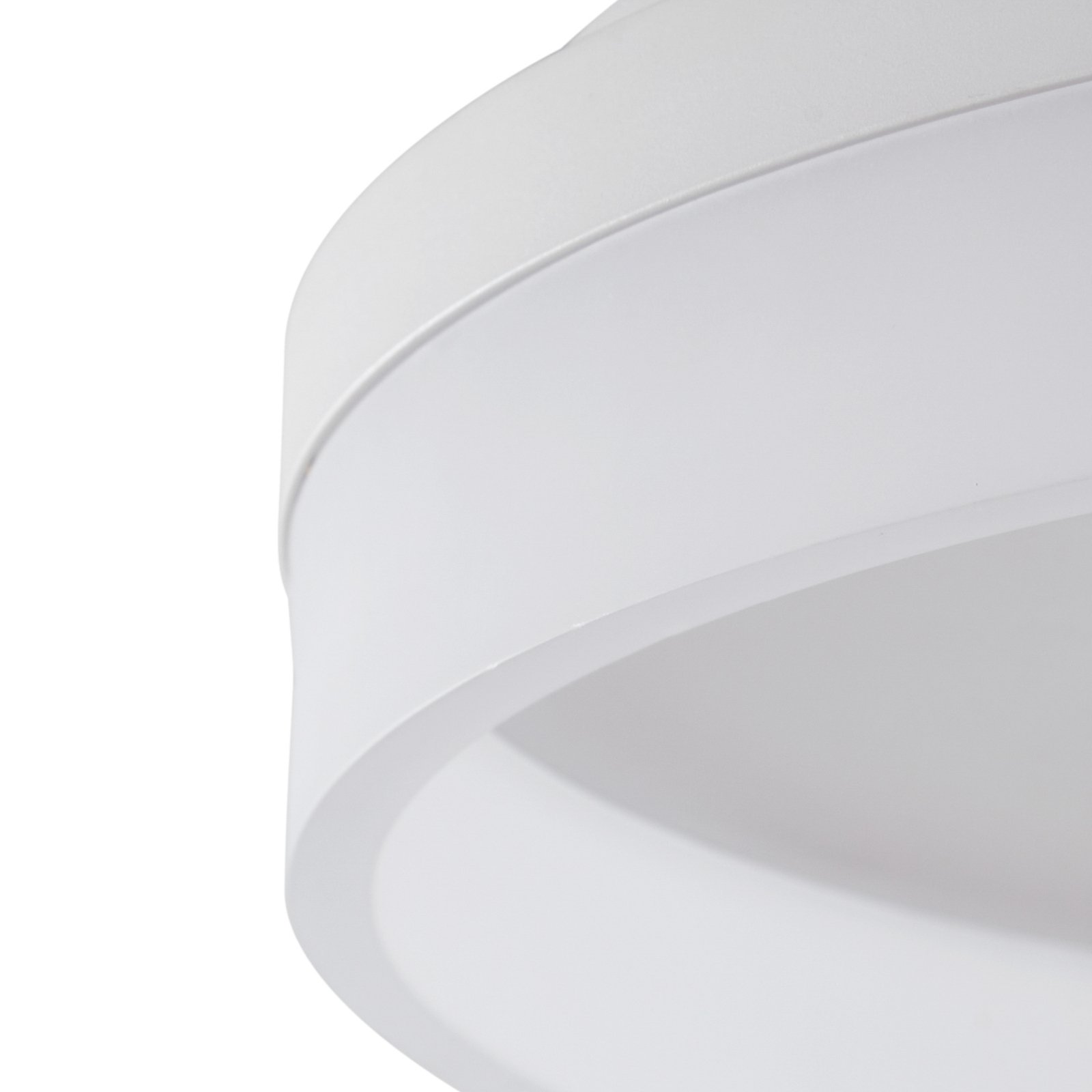 Lucande Smart Plafonnier LED Squillo blanc Tuya RGBW CCT