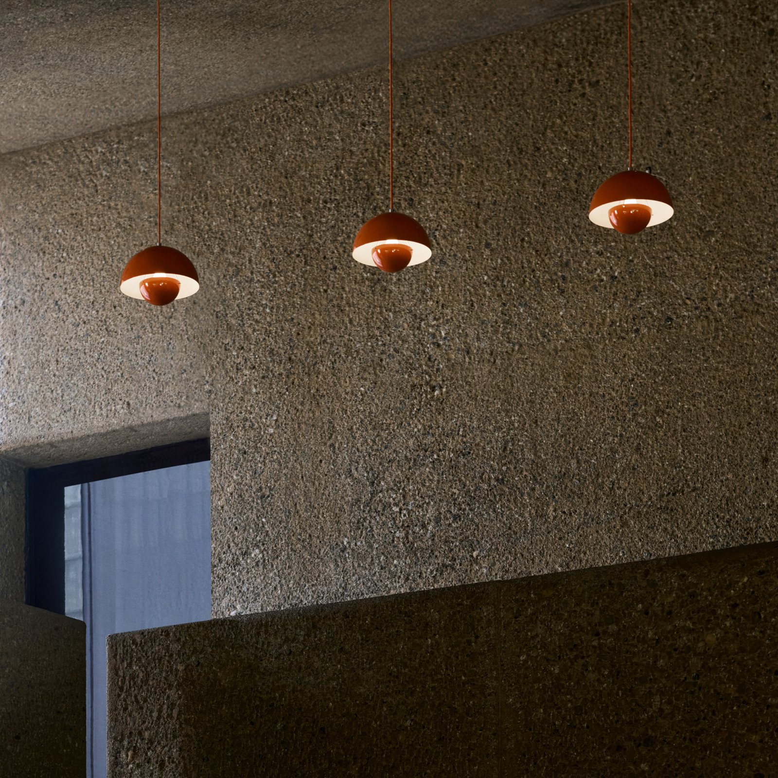 Suspension Flowerpot VP1, Ø 23 cm, orange - &TRADITION