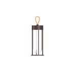 FLOS In Vitro Unplugged LED light, brown 3,000 K