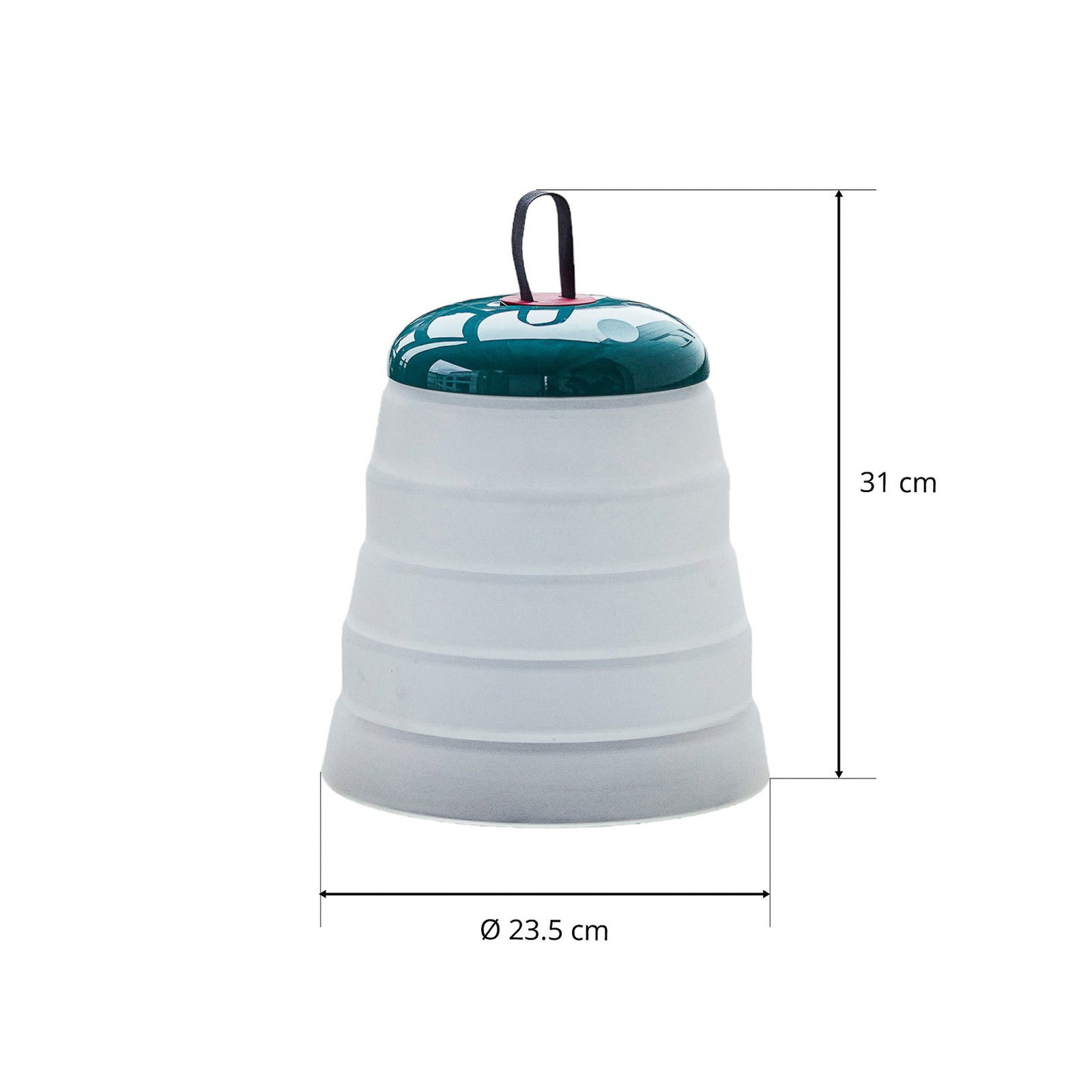 CRI CRI Portabil Veioză IP67 Verde - Foscarini