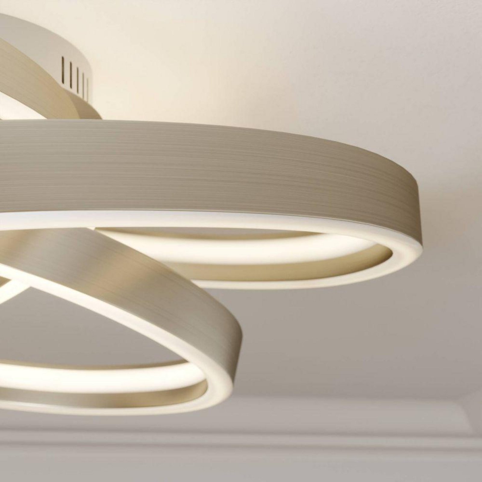 Gunbritt LED Ceiling Lamp Ø60 Alu - Lucande
