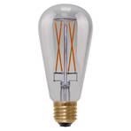 SEGULA LED rustic bulb E27 5W long style grey