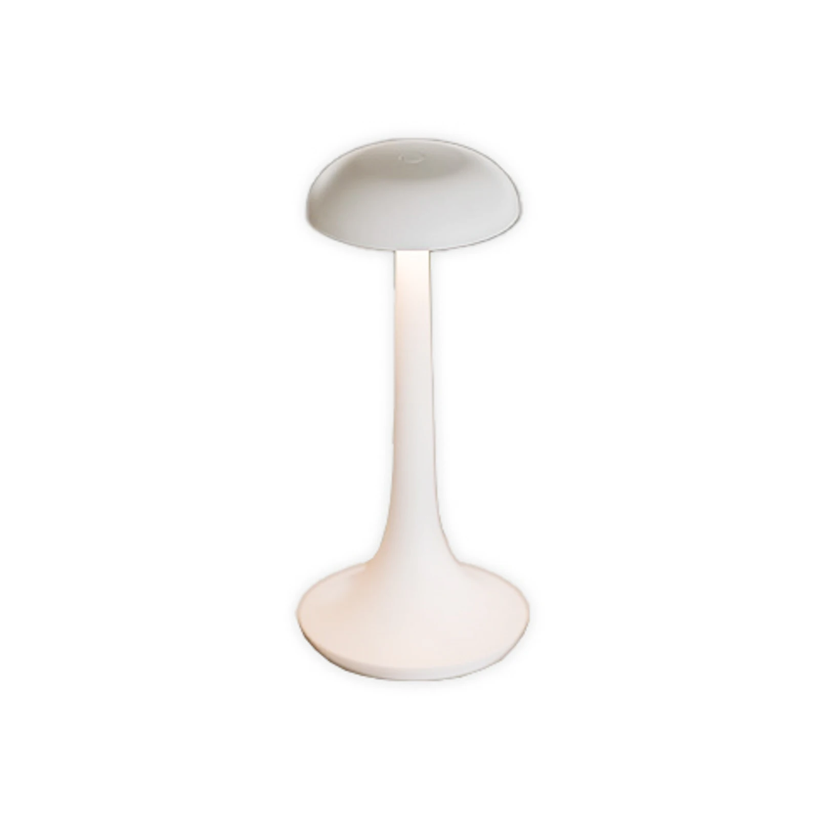 LEDS-C4 LED uzlādējama galda lampa Portobello, balta, dimmer, ABS