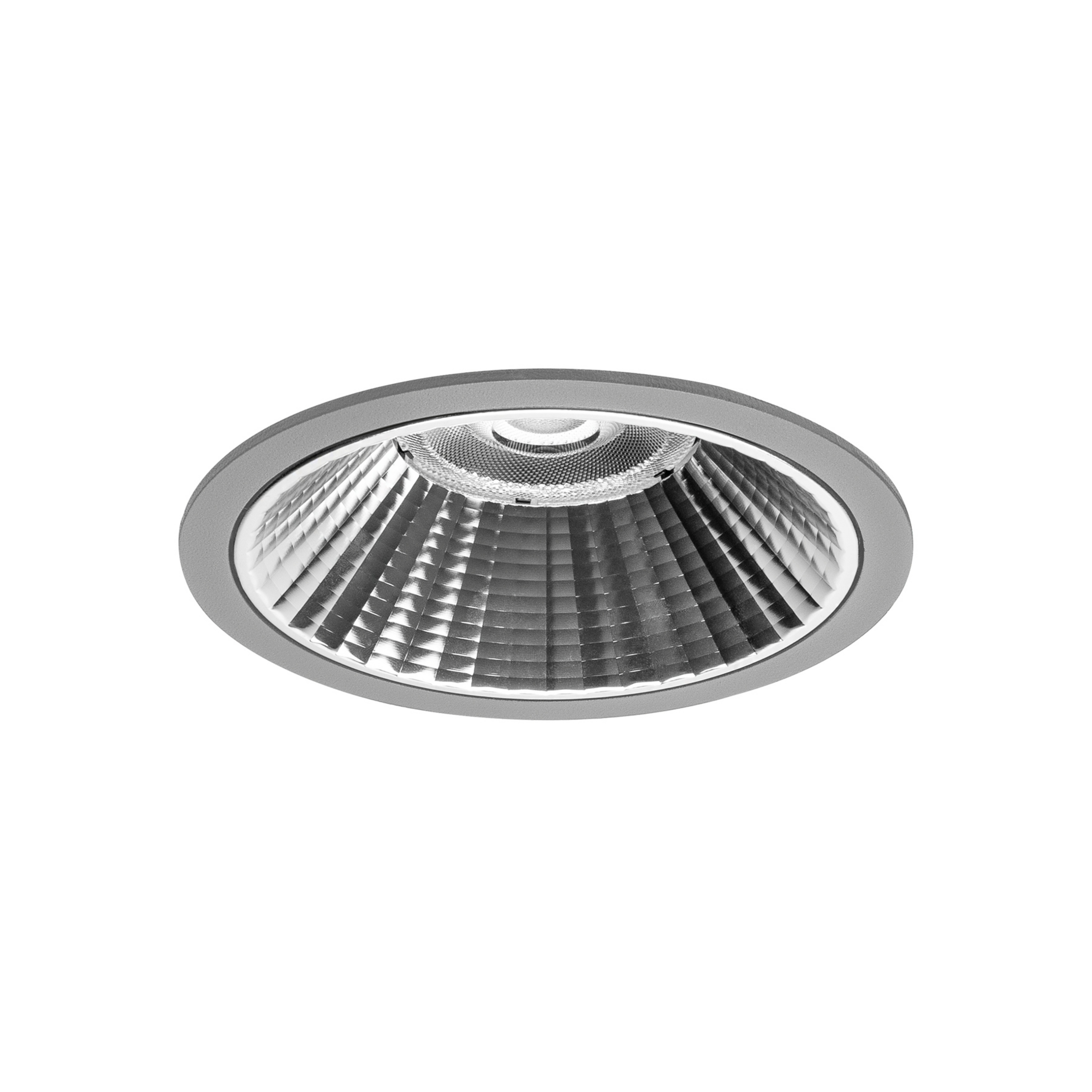 BRUMBERG Apollo Midi, facettiert, rund, 3.000 K, silber
