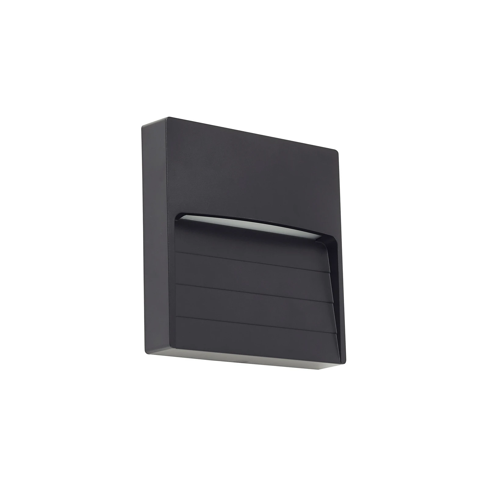 Lindby LED utomhusvägglampa Elissa, svart, plast, CCT