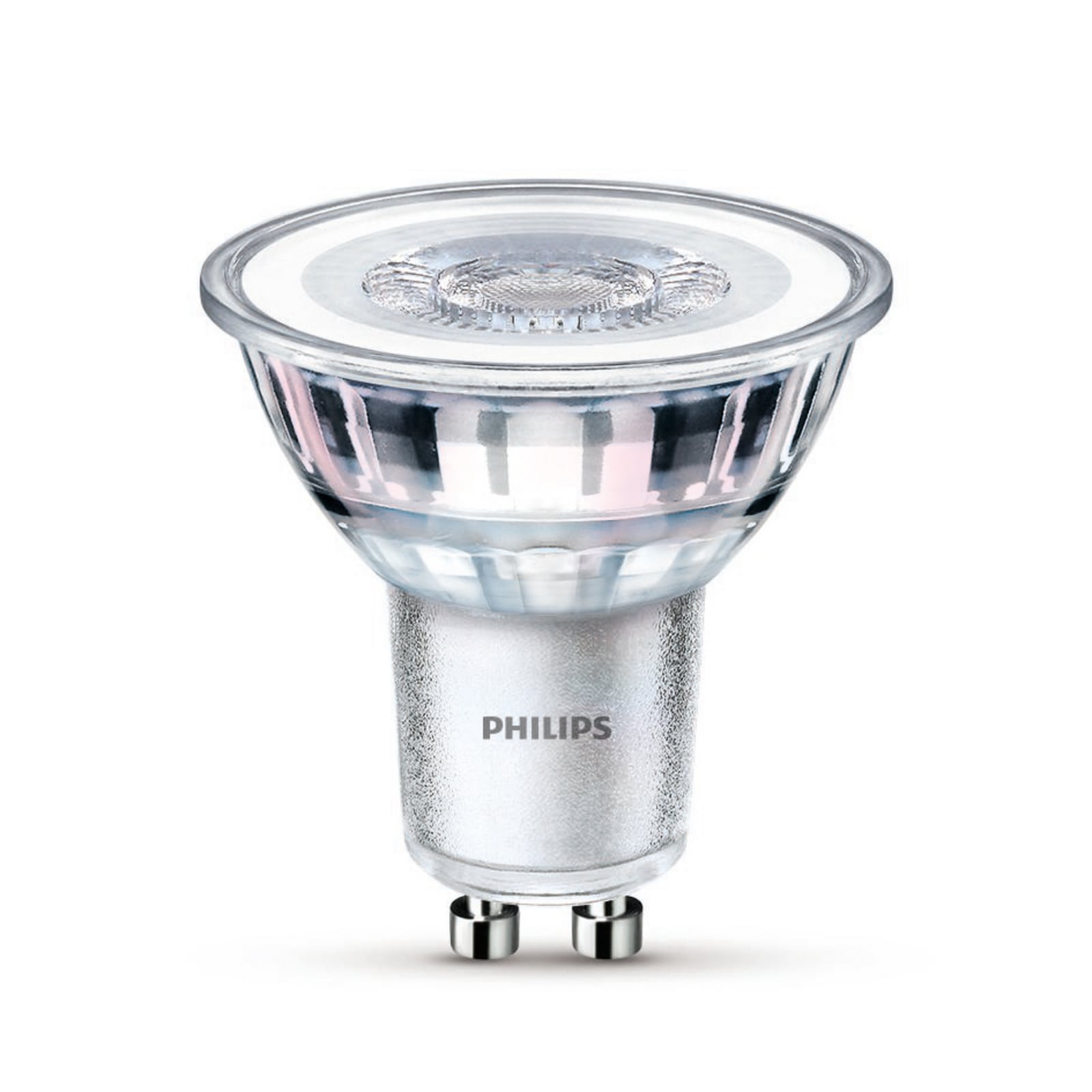 „Philips“ LED lemputės, GU10, 4,6 W, skaidrios, 2 700 K, 6 vnt. rinkinys „Philips“ LED lemputės, GU10, 4,6 W, skaidrios, 2 700 K, 6 vnt. rinkinys