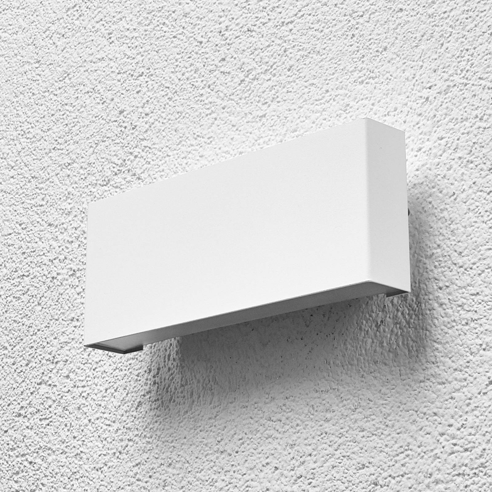 Safira - LED kültéri fali lámpa fehér színben